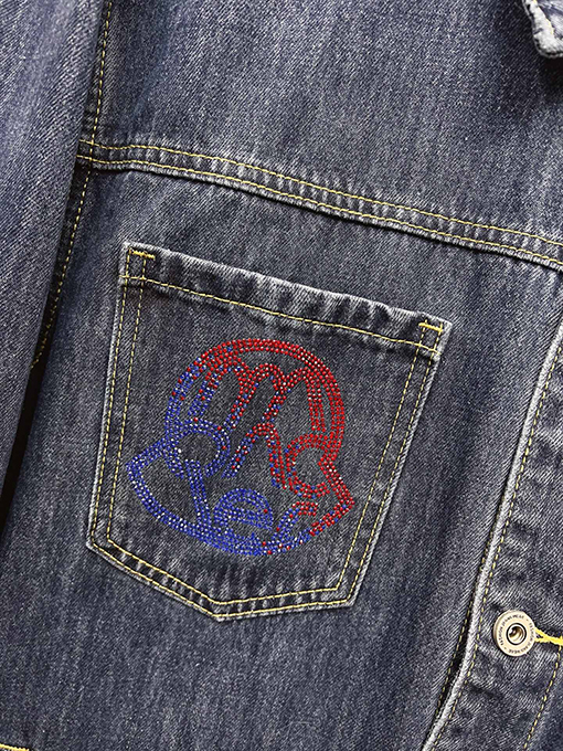 モンクレールスーパーコピー 新作メンズカジュアルデニムジャケット