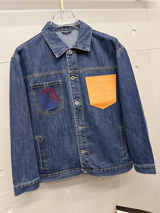 モンクレールスーパーコピー 新作メンズカジュアルデニムジャケット