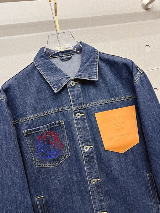 モンクレールスーパーコピー 新作メンズカジュアルデニムジャケット