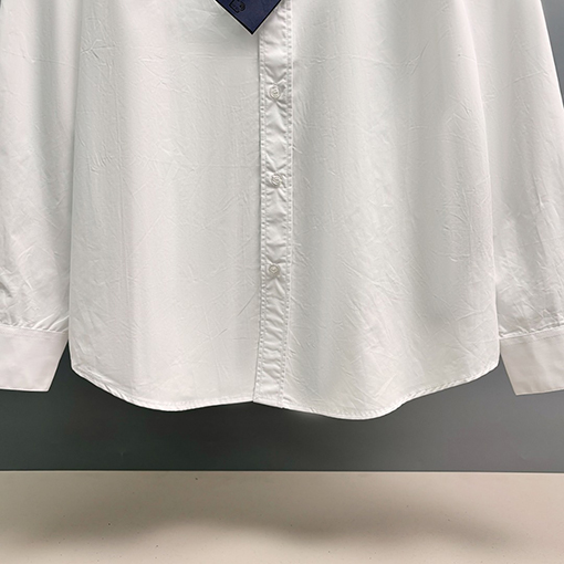 プラダ PRADA 刺繍入り長袖シャツ