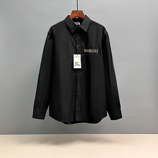 バーバリー BUBBERRY 新モデル刺繍入り長袖シャツ