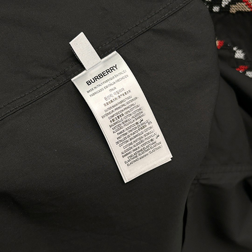 バーバリー BUBBERRY 新モデル刺繍入り長袖シャツ