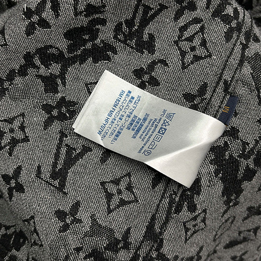 ルイヴィトン ジャカードデニム長袖シャツ