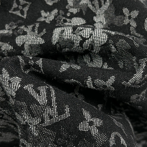 ルイヴィトン ジャカードデニム長袖シャツ