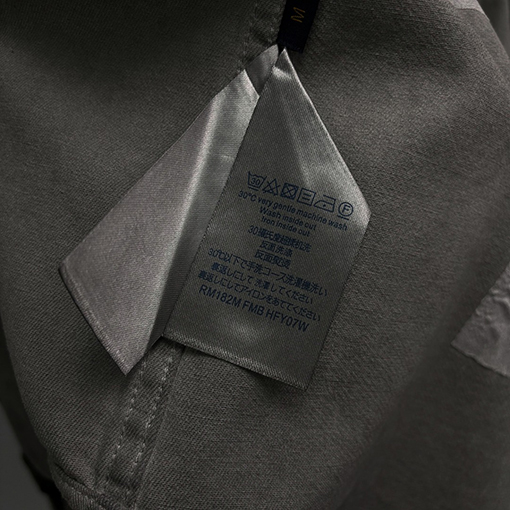 ルイヴィトンコピー LV 刺繍入りデニム長袖シャツ