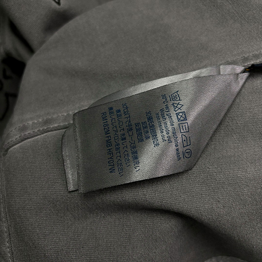 ルイヴィトンコピー LV 刺繍入りデニム長袖シャツ