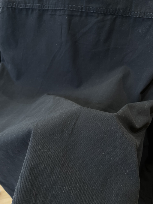 グッチ ジッパー付きボタンダウンデニムジャケット