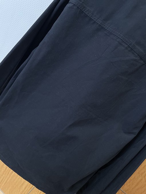 グッチ ジッパー付きボタンダウンデニムジャケット