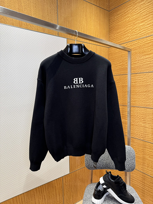 バレンシアガ BALENCIAGA ジャカードウールセーター