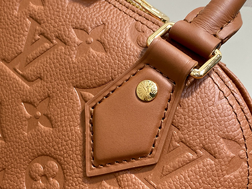 ルイヴィトン LV Alma bb クラシックなオールレザーエンボスシェルバッグ M26489 M28661