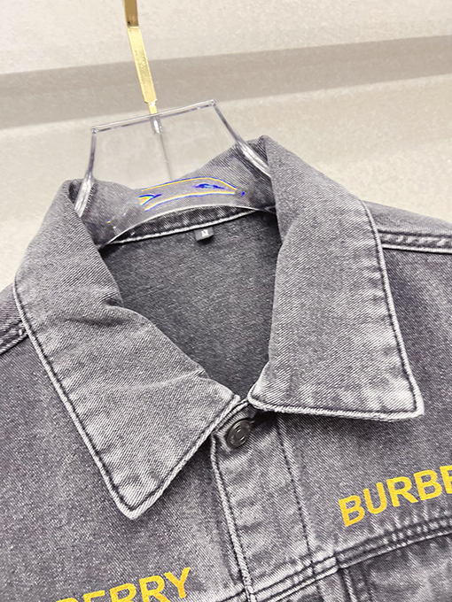 バーバリー Burberry メンズデニムベストジャケット
