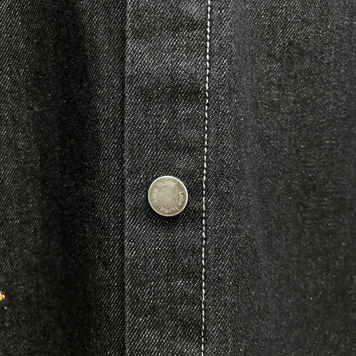 ルイヴィトン 新モデル刺繍デニムシャツ
