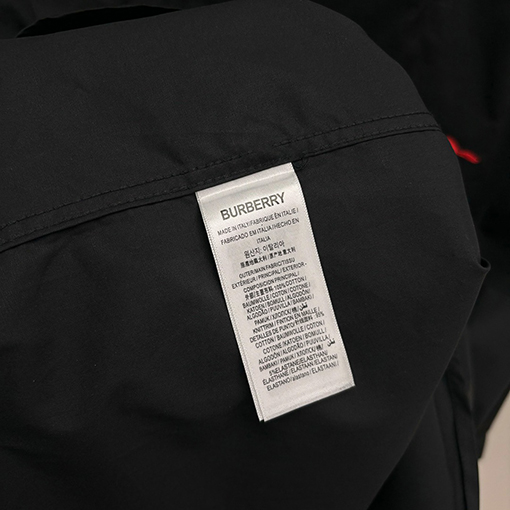 バーバリー 刺繍ロゴ長袖シャツ