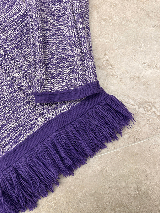 ルイヴィトンスーパーコピー タッセルハーフジップウールニットセーター