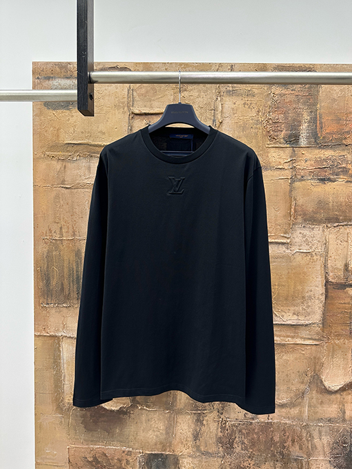 ルイヴィトンスーパーコピー クラシックなエンボスの長袖シャツ