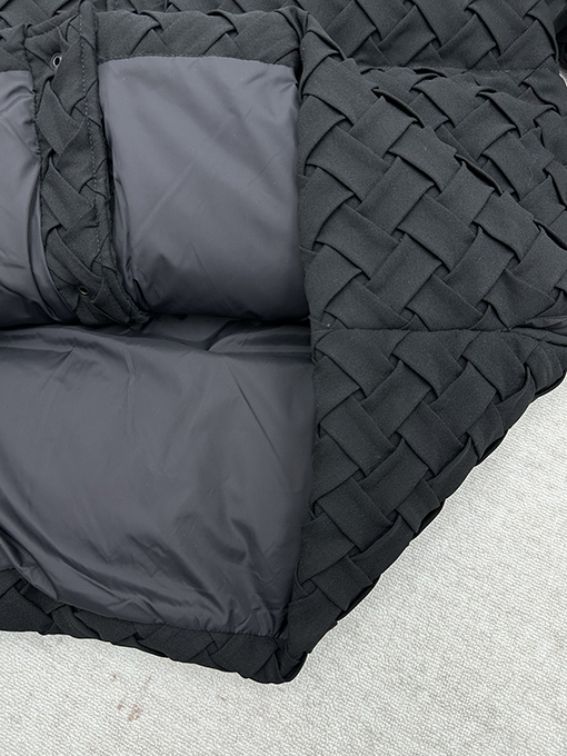 ボッテガヴェネタ 新モデル無地織りコート