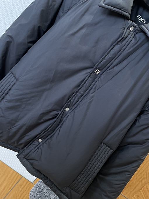 フェンディ ダブルFロゴプリントコットンジャケット