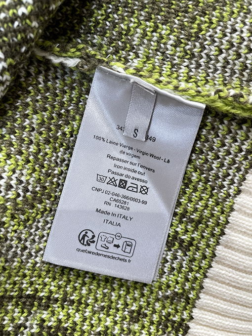 ディオールスーパーコピー 全面ジャカードクルーネックセーター