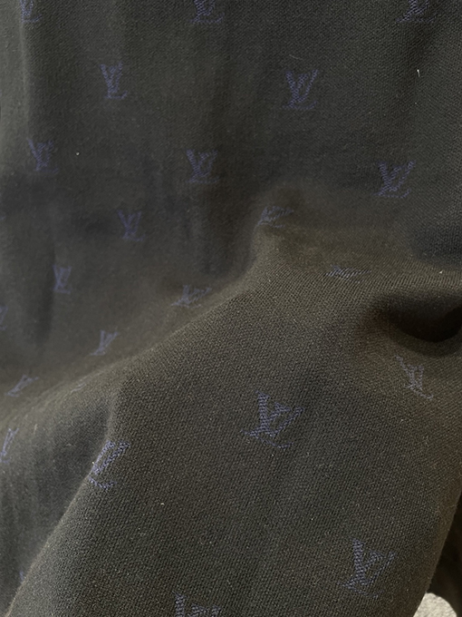 ルイヴィトン ロゴ全面プリントポロシャツ