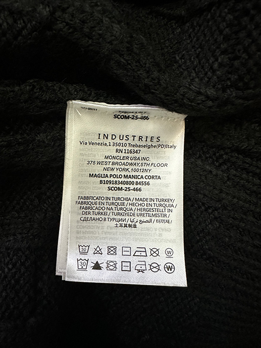 モンクレールコピー エンボスニットロゴセーター