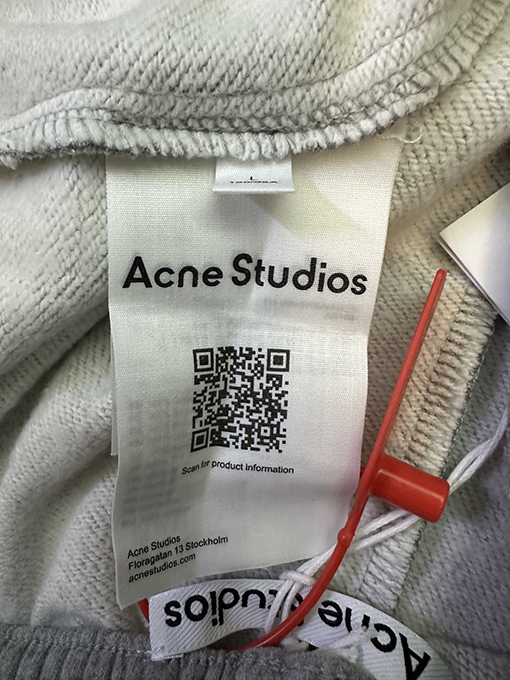 アクネストゥディオズ Acne Studios プリントロゴスウェットパンツ