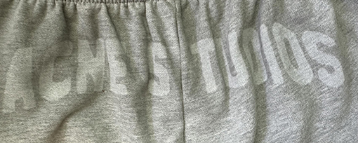 アクネストゥディオズ Acne Studios プリントロゴスウェットパンツ