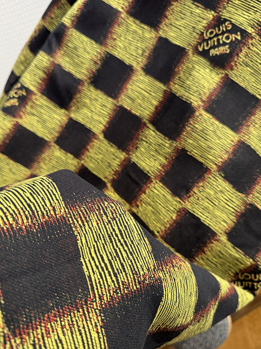 ルイヴィトン モザイクチェック柄ジャカード長袖ジャケット