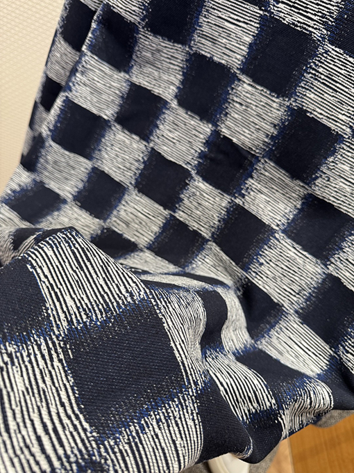 ルイヴィトン モザイクチェック柄ジャカード長袖ジャケット