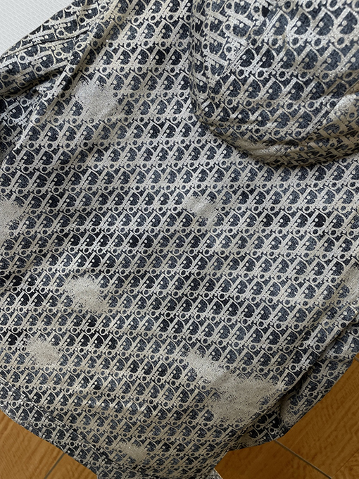 ディオール 全面ジャカードのフード付きジャケット