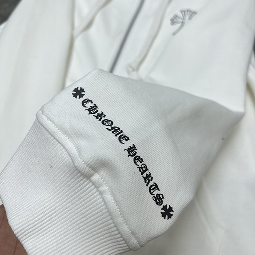 クロムハーツ オーバーラッピングファントムクロスジッパーフードスウェットシャツ