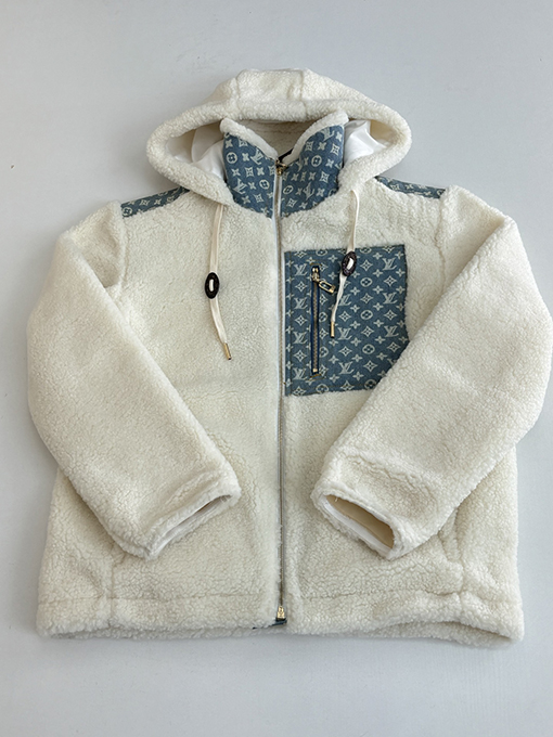 ルイヴィトンコピー Ski スキーシリーズモノグラム デニムパッチ ラムウール