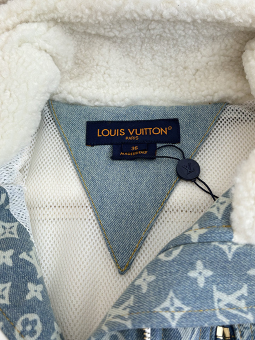 ルイヴィトンコピー Ski スキーシリーズモノグラム デニムパッチ ラムウール