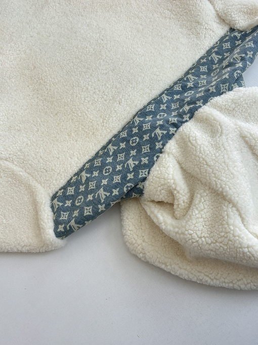 ルイヴィトンコピー Ski スキーシリーズモノグラム デニムパッチ ラムウール