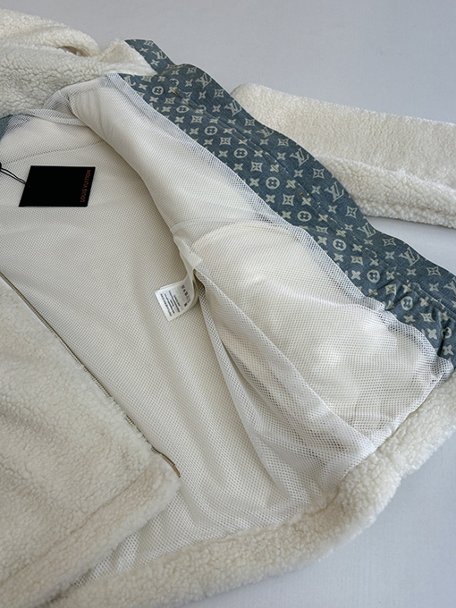 ルイヴィトンコピー Ski スキーシリーズモノグラム デニムパッチ ラムウール