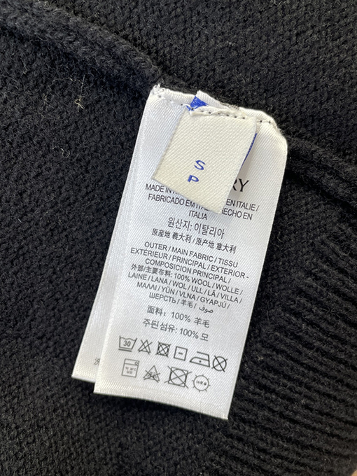 バーバリースーパーコピー ストライプクルーネックニットセーター