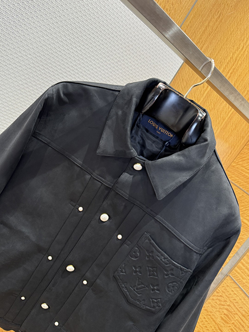 ルイヴィトン スエードエンボスジャケット