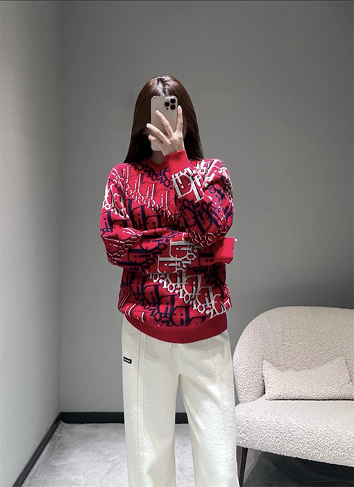 ディオール グラデーションモノグラムニットウェア