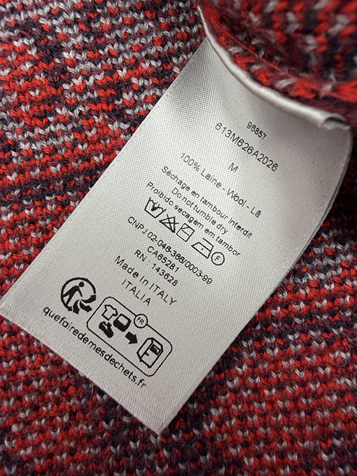 ディオール グラデーションモノグラムニットウェア