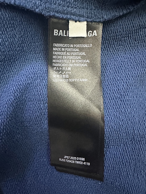 バレンシアガ Balenciaga 3m スキーシリーズ フード付きスウェットシャツ