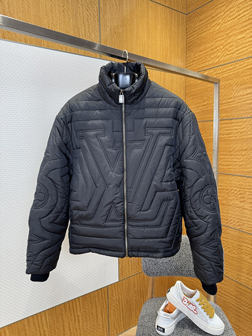 ルイヴィトン 無地レターロゴ刺繍ジャケット