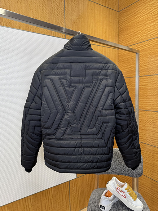 ルイヴィトン 無地レターロゴ刺繍ジャケット