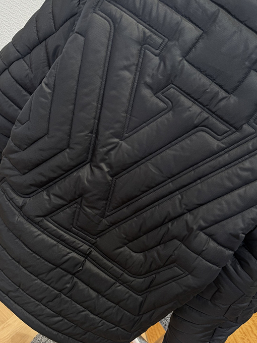 ルイヴィトン 無地レターロゴ刺繍ジャケット