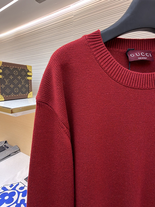 グッチ ダブルG刺繍ニットセーター