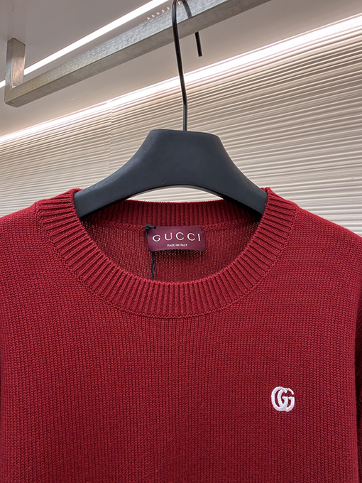 グッチ ダブルG刺繍ニットセーター