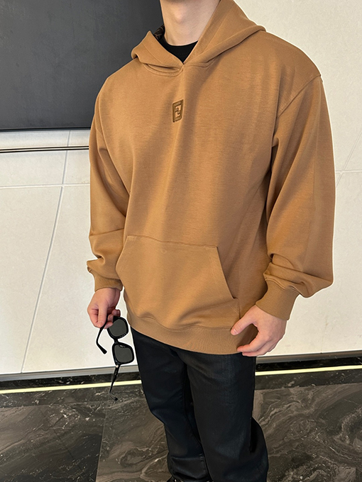 フェンディ クラシックな裏地付きFFパーカー