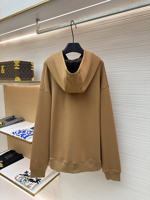 フェンディ クラシックな裏地付きFFパーカー