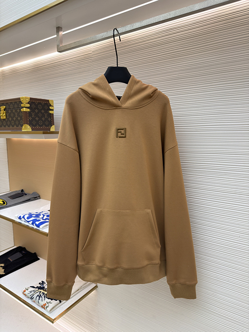 フェンディ クラシックな裏地付きFFパーカー