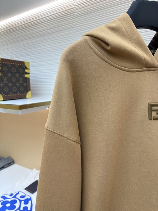 フェンディ クラシックな裏地付きFFパーカー