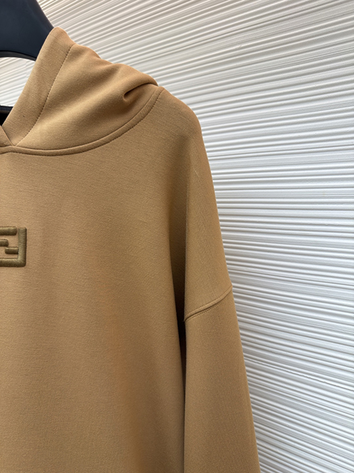 フェンディ クラシックな裏地付きFFパーカー