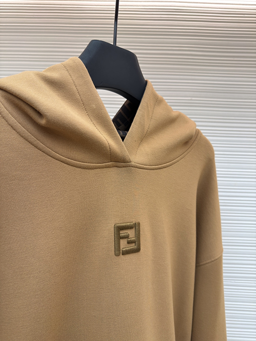 フェンディ クラシックな裏地付きFFパーカー